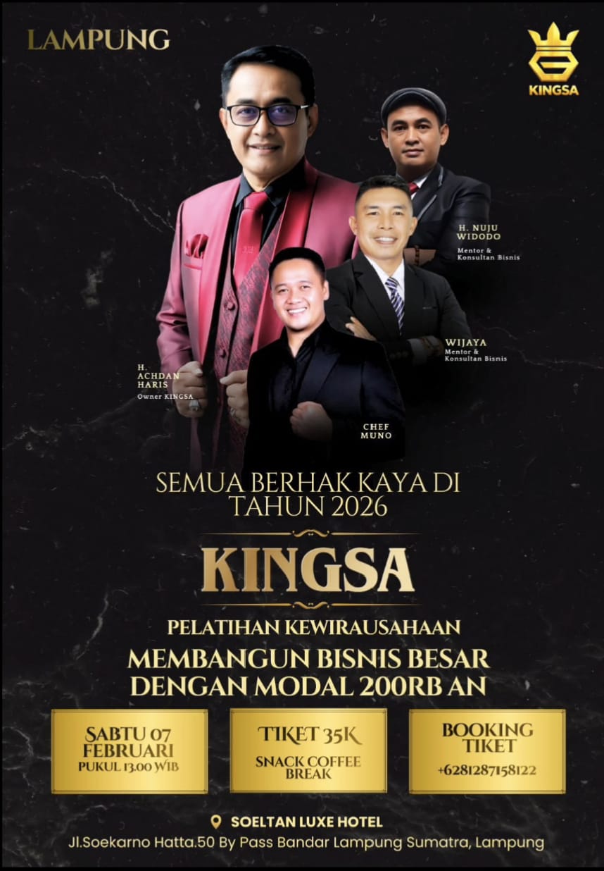 Pelatihan Kewirausahaan Bersama KINGSA dengan Modal 200 Ribu