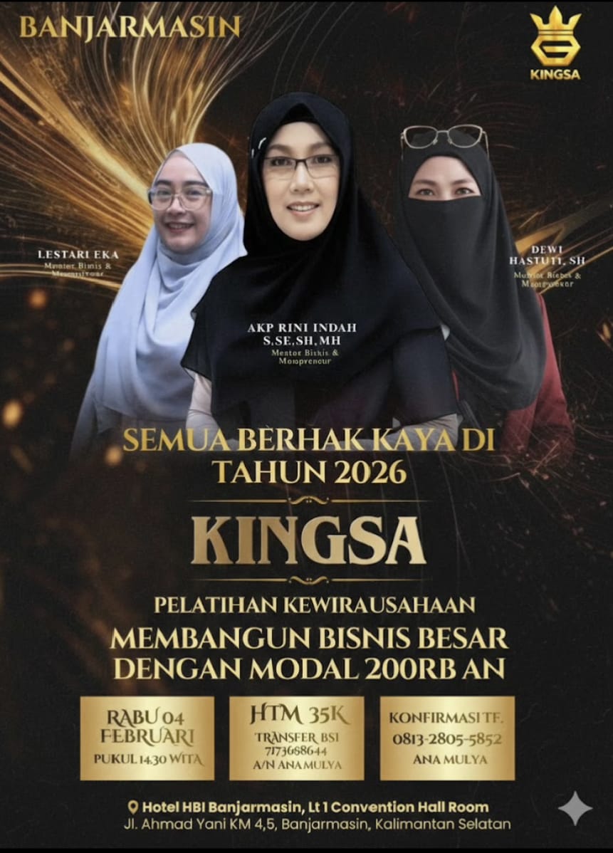 Pelatihan Kewirausahaan Bersama KINGSA dengan Modal 200 Ribu